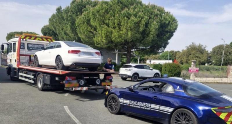  - Flashée à plus 210 km/h au volant d'une sportive Audi : le bilan alarmant des gendarmes