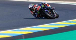 GP de France : “être déçu avec une quatrième position c’est positif”, analyse Quartararo après la course sprint