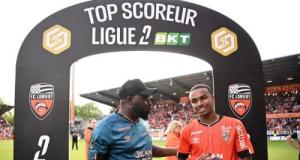 Ligue 2 : Eli Junior Kroupi (Lorient) termine meilleur buteur du championnat
