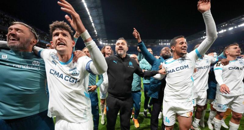  - OM : De Zerbi tacle la presse après le podium assuré par l’OM