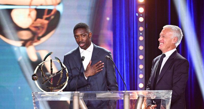  - Trophées UNFP : la réaction d'Ousmane Dembélé (PSG) après son sacre