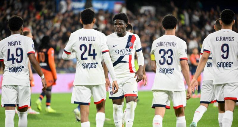  - PSG : Paris a aligné le onze le plus jeune de son histoire à Montpellier
