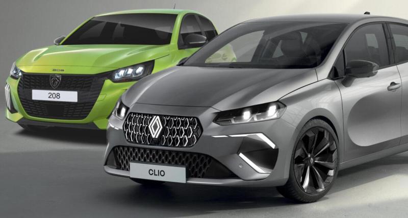  - Future Renault Clio 6 (2026) : de quel bois se chauffe-t-elle pour inquiéter la Peugeot 208, son éternelle rivale ?