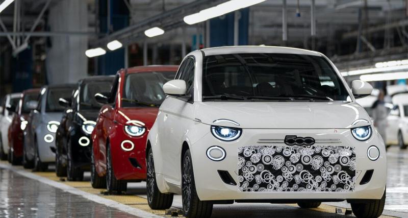  - La Fiat 500 thermique arrive, les premiers exemplaires sortent d’usine