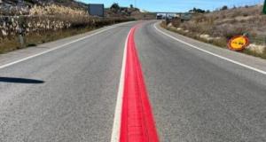 Une ligne rouge apparaît sur l'autoroute A7, une amende salée vous attend si vous la franchissez