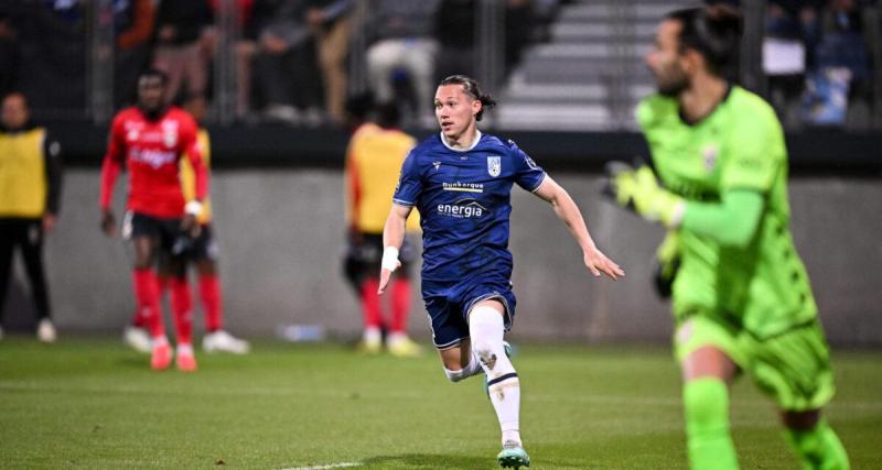  - Dunkerque : le but de la qualification de Maxence Rivera contre Guingamp