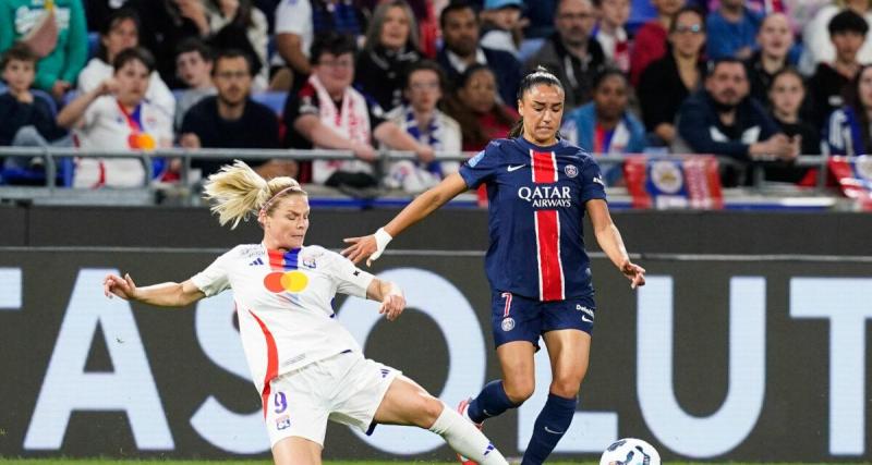  - Première Ligue Arkema : l'OL surprend le PSG avant la pause