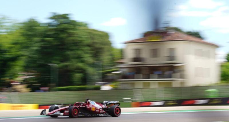  - GP d'Émilie-Romagne : les 2 Ferrari éliminées, Sainz en tête