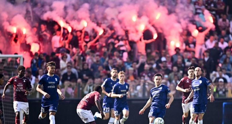  - Play-off 2 de Ligue 2 : Metz accroché par Dunkerque à la pause