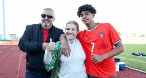 Le doublé prometteur de Cristiano Ronaldo Junior avec les U15 du Portugal