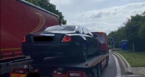 Flashé en excès de vitesse, le conducteur d’une Rolls Royce à fond… jusqu’à la fourrière !