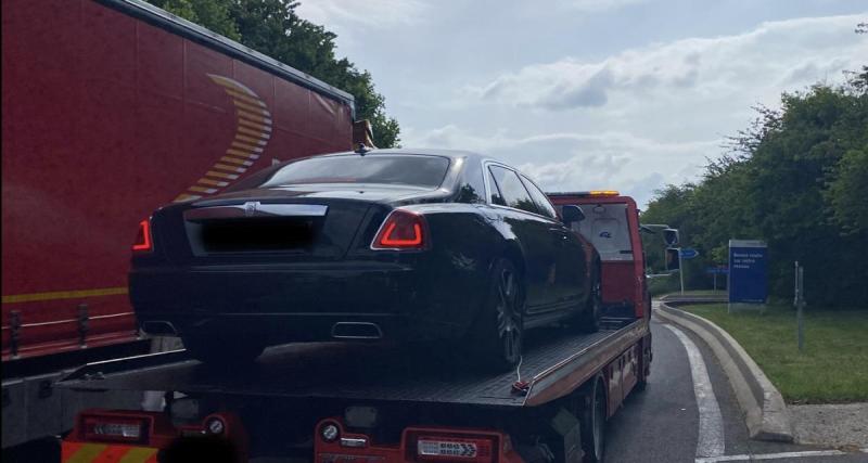  - Flashé en excès de vitesse, le conducteur d’une Rolls Royce à fond… jusqu’à la fourrière !