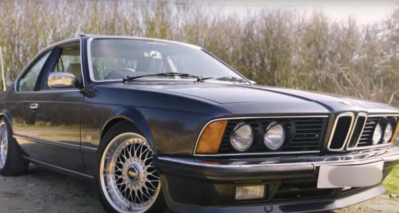  - Il sauve une BMW 635 CSi de l’abandon pour seulement 33 euros !