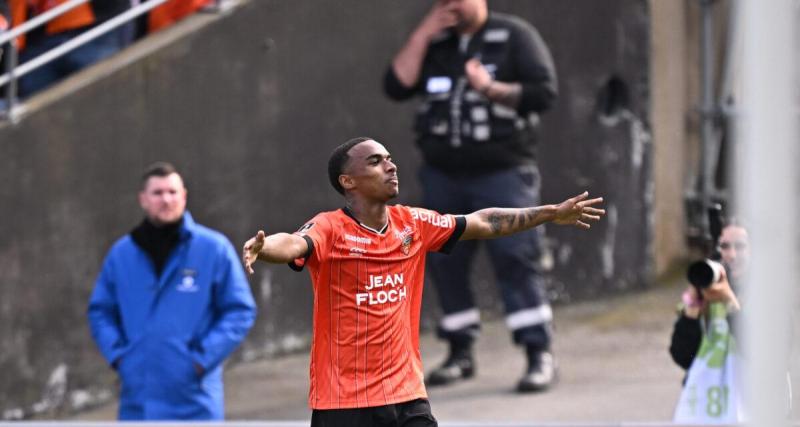  - Ligue 2 : Eli Junior Kroupi (Lorient) élu joueur du mois d’avril