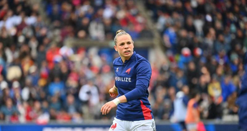  - XV de France (F) : Romane Menager renonce à la Coupe du Monde et préserve sa santé