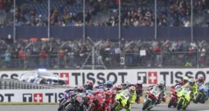 Le départ du Grand Prix de Grande-Bretagne