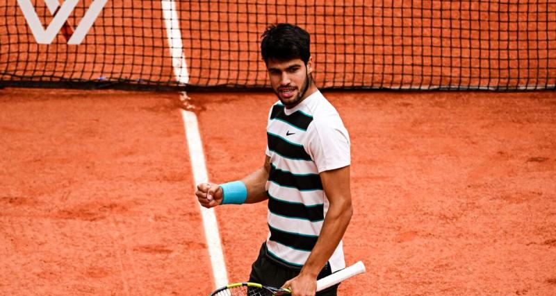  - Roland-Garros : Un Carlos Alcaraz taille patron pour son entrée en lice