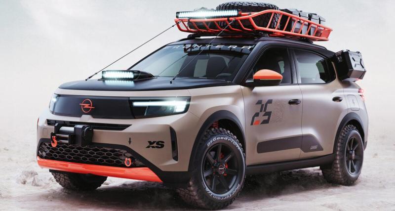 - Le concept-car Opel Frontera Gravel, dévoilé à Wörthersee, annonce-t-il l’arrivée d’une variante 4x4 ?