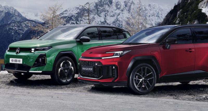  - Toyota RAV4 vs Citroën C5 Aircross : première confrontation entre les nouveaux SUV hybrides.