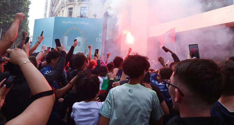  - PSG - Inter : folie totale sur les Champs-Elysées et au Parc après la première période parfaite