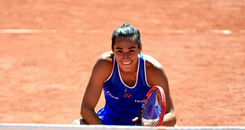  - Tennis : Caroline Garcia vole au secours d'une joueuse française, critiquée fortement