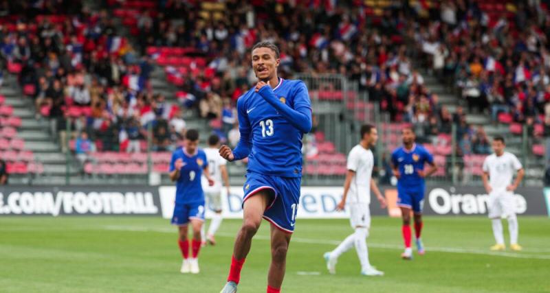  - L’Équipe de France Espoirs devant l’Ouzbékistan à la pause