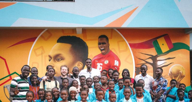  - L'initiative géniale d'Edouard Mendy au Sénégal, qui vient en aide à des enfants issus d'un milieu précaire