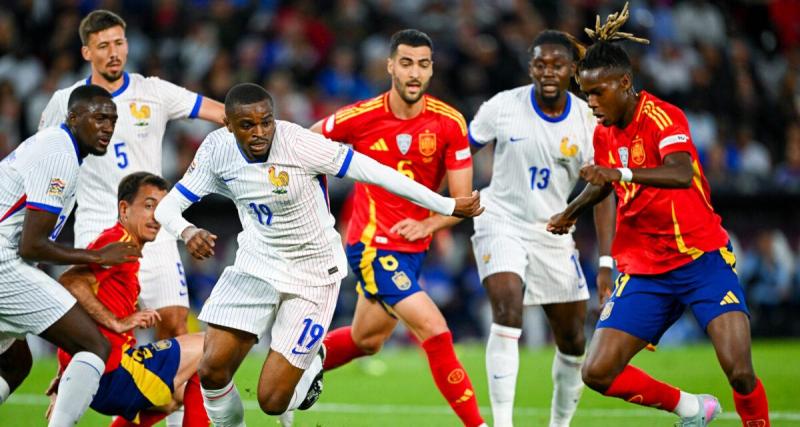  - France-Espagne : Les Bleus mal embarqués à la pause