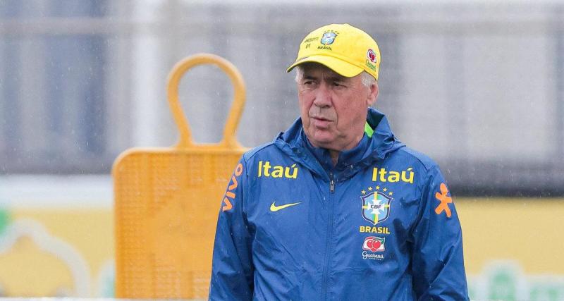  - La triste première d’Ancelotti avec le Brésil !