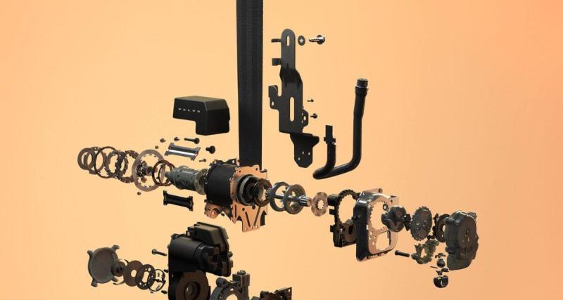  - Volvo réinvente la ceinture de sécurité pour son nouveau EX60