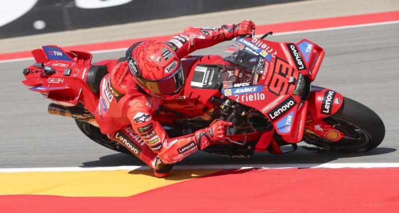  - GP d'Aragon : Marc Marquez intouchable, Quartararo hors du Top 10 des premiers essais libres
