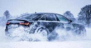 Un conducteur au volant d’une Audi fait totalement confiance à son GPS et se retrouve… sur une piste de ski