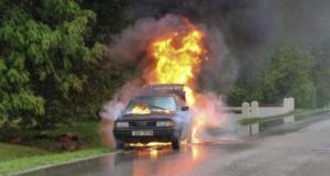 Il incendie une voiture après une dispute conjugale à Saint-Étienne