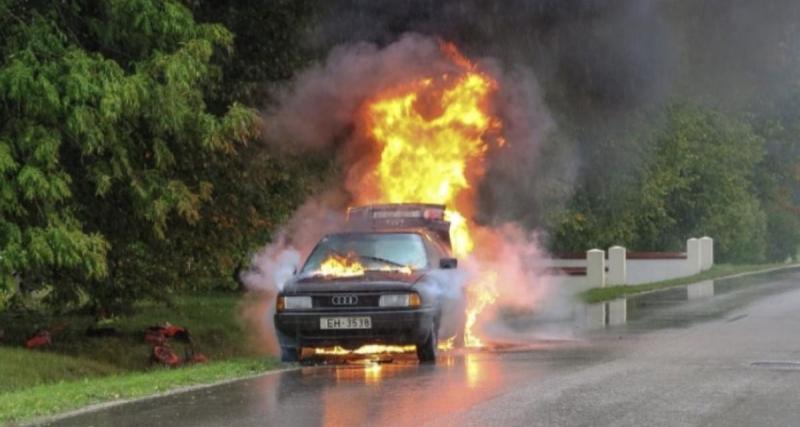  - Il incendie une voiture après une dispute conjugale à Saint-Étienne