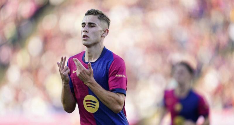  - Barça : un échange fou proposé entre Fermin Lopez et un Français !