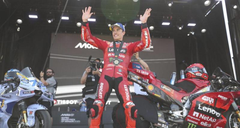  - GP d'Aragon : Marc Marquez s'offre le sprint malgré un départ raté