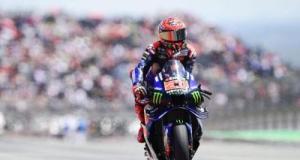 Fabio Quartararo en difficulté à Aragon