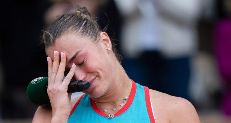 - Roland-Garros : « Une prestation dramatique », Sabalenka dézingue sa finale perdue face à Gauff