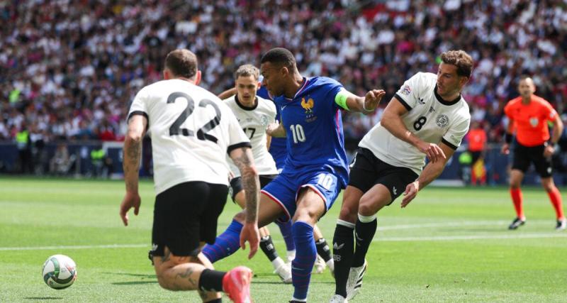  - La France souffre mais mène grâce à Mbappé face à l'Allemagne à la pause !