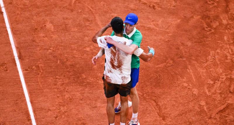 - Roland-Garros : Les mots forts d'Alcaraz à Sinner après une finale dantesque