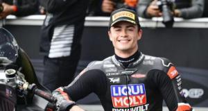 Manuel González, pilote Moto2 en test ce lundi à Aragon avec Trackhouse