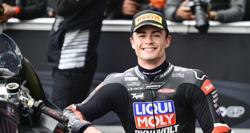  - Manuel González, pilote Moto2 en test ce lundi à Aragon avec Trackhouse