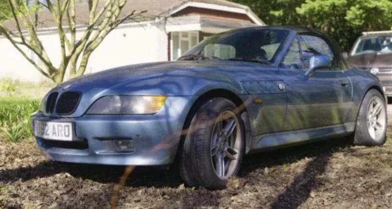  - Il achète une BMW Z3 pour 135 € et la remet en état