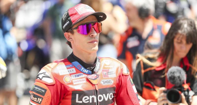  - Ducati : l'énorme fail de Marc Márquez avec du champagne, le pilote bien meilleur sur sa moto