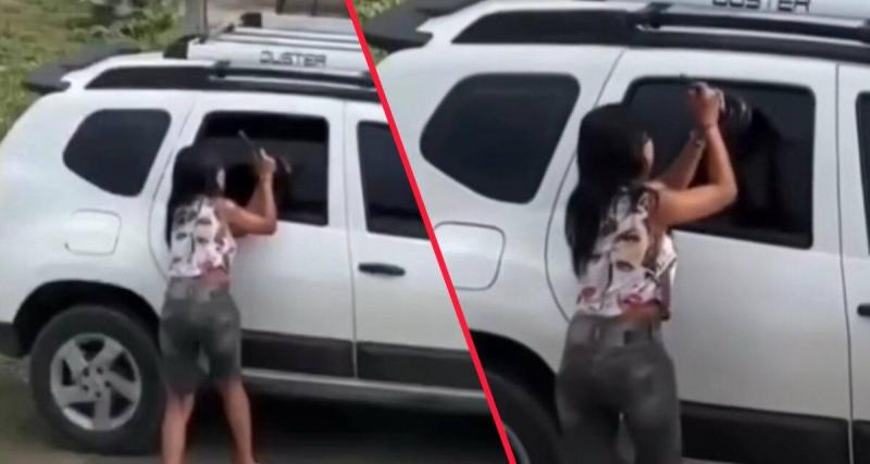  - Une ado vole un Dacia Duster avec une ventouse de lavabo : la méthode improbable qui choque
