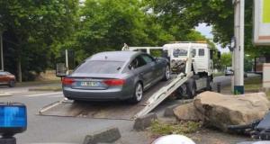 L’amour est dans l’air, direction la fourrière : une Audi sans assurance interceptée en plein cortège nuptial