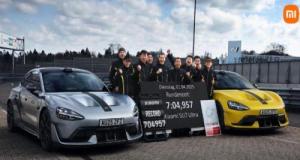 Un véhicule Xiaomi pulvérise le record du tour pour un modèle électrique sur le Nürburgring