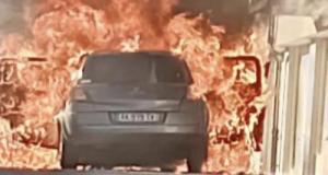 Leur voiture prend feu en partant pique-niquer : cinq personnes, dont deux bébés, échappent au pire