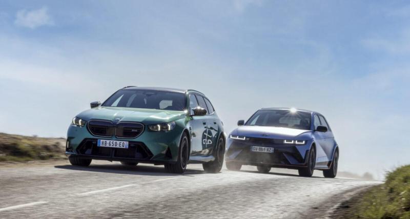  - BMW M5 Competition Touring x Hyundai Ioniq 5 N : n&amp;m's