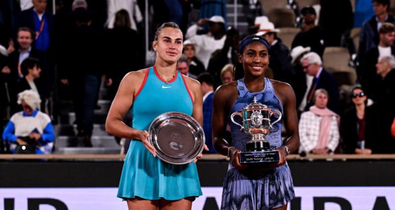  - Roland-Garros : Sabalenka a écrit à Gauff pour s'excuser après ses propos déplacés suite à la finale